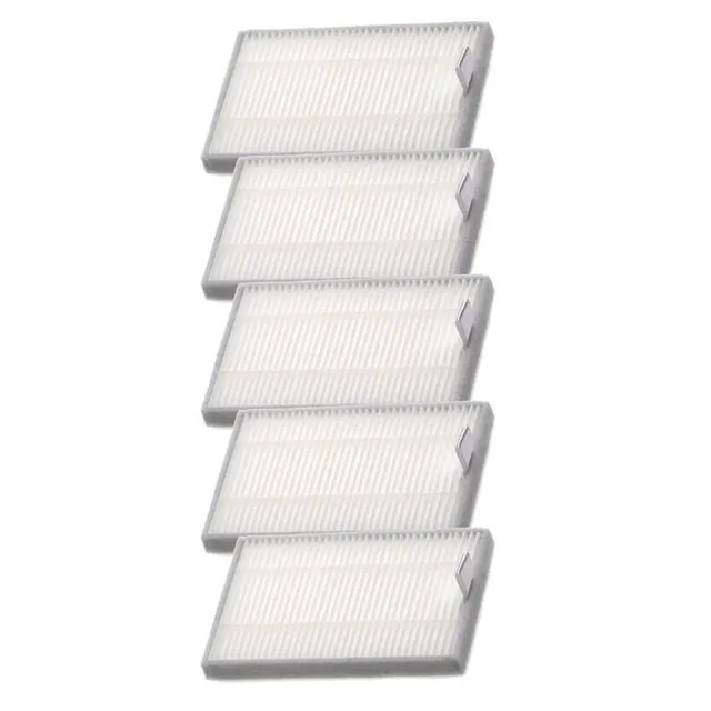 

5 Pack Filter Replacement Kits For Ropo Glass 3 Robot Vacuum Cleaner In Stock Drop Shipping