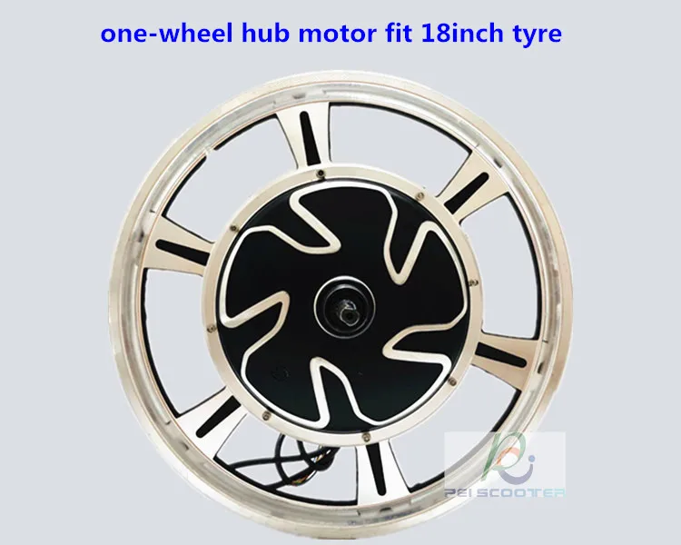 

18inch tyre one-wheel hub motor BLDC Brushless non-gear kind double axles phub-82d