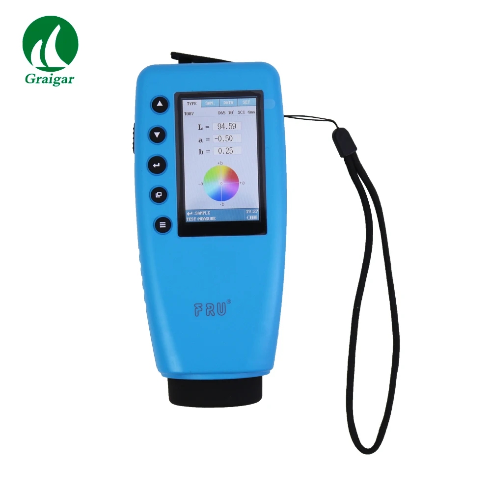 

WR10QC Hand-held Colorimeter Digital Color Meter 4mm Measurement Caliber Color Difference Tester