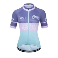 kafitt women cycling jersey mtb maillot bike shirt short jersey high quality go pro team mountain breathable bicycle clothing