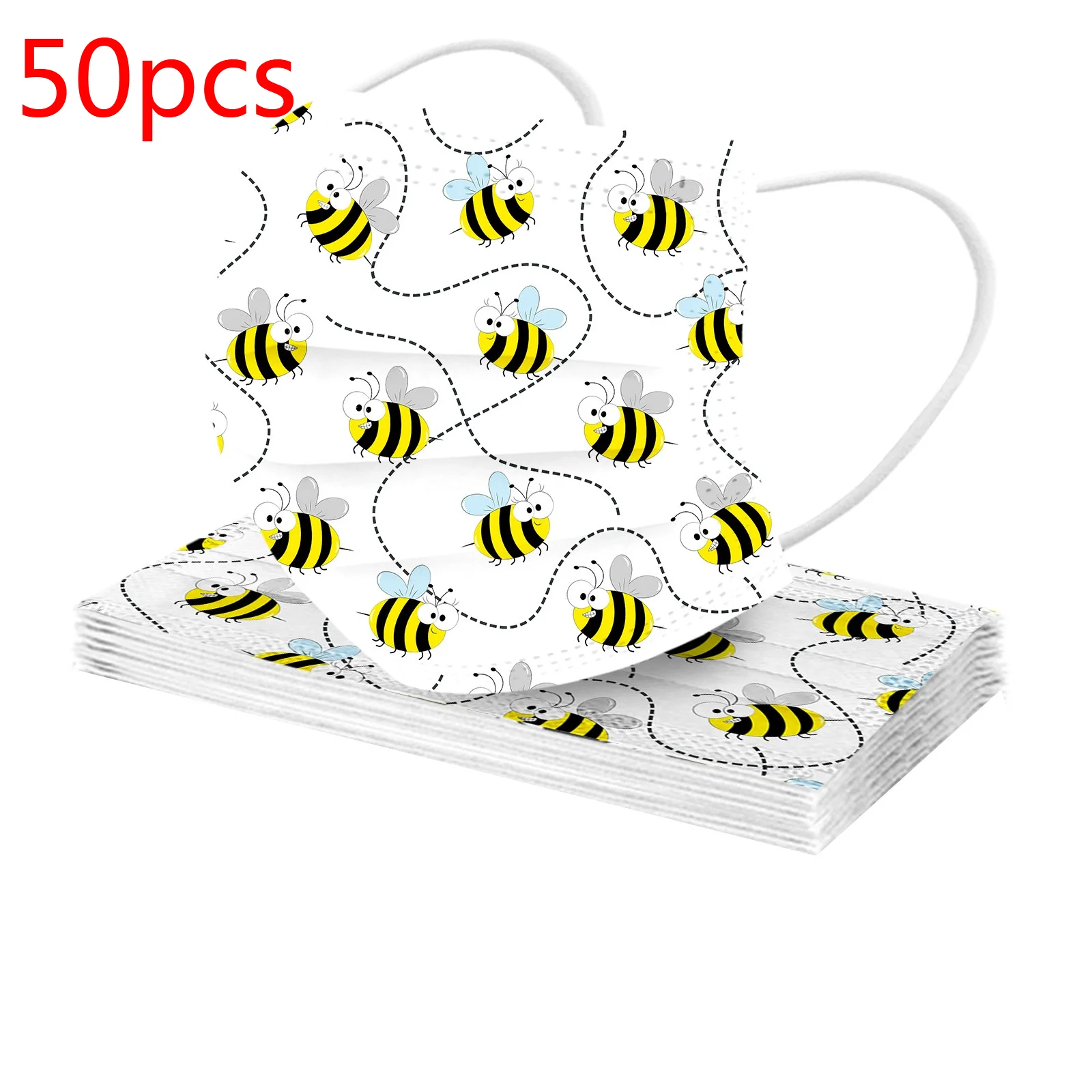 50 шт. одноразовые маски для лица взрослых 3 слоя | Тематическая одежда и униформа