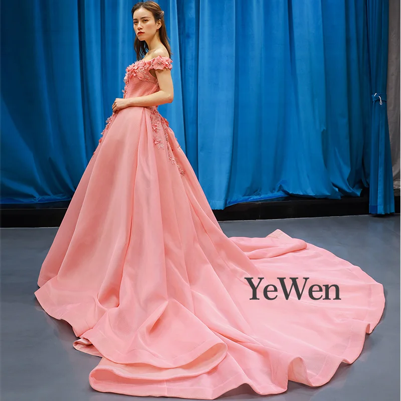 Сексуальное вечернее с вырезом Лодочка длинное кружевное официальное платье