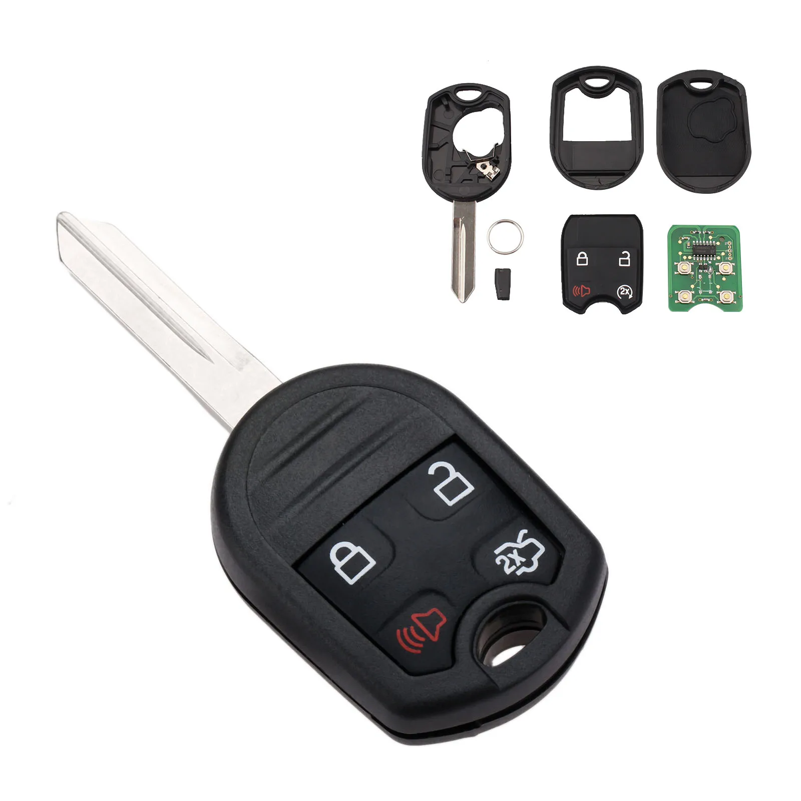 4 кнопки без ключа дистанционного Fob 315 МГц ID83 4D63 чип CWTWB1U793 для Ford Explorer F Series 150 250 350