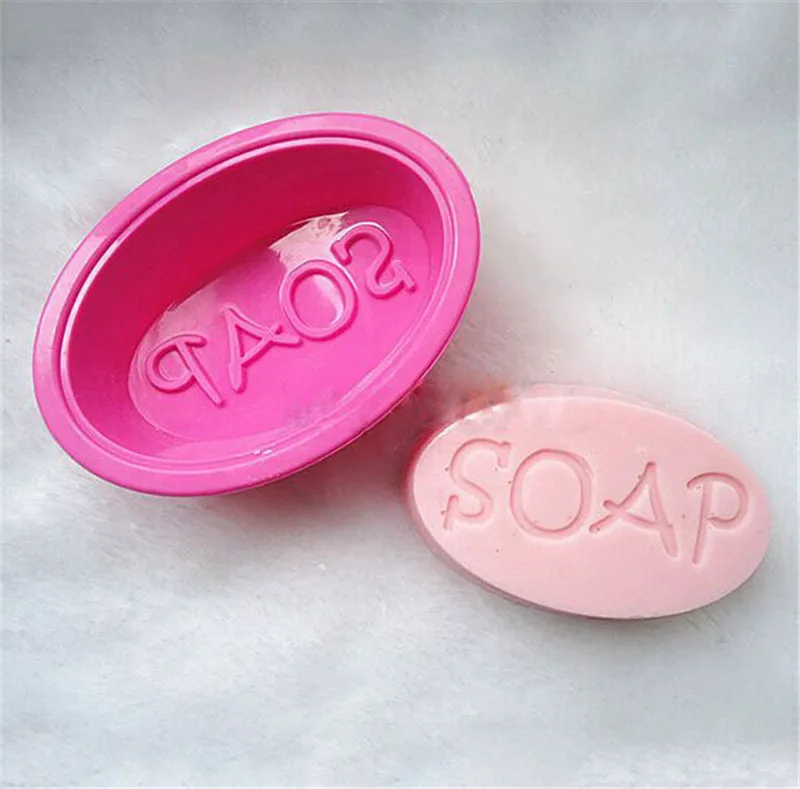 1 шт. силиконовая форма для мыла ручной работы 3D овальные круглые квадратные