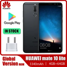 Cellphone Huawei Mate 10 Lite Smartphone 4GB 64GB Kirin 659 16MP Rear Camera 3340 mAh Mobile Phones refurbished