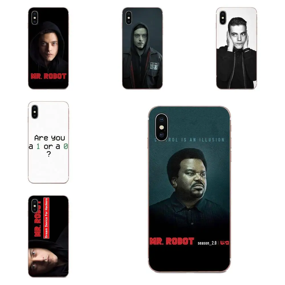 Мягкий чехол с художественным принтом для Xiaomi Redmi Note 2 3 3S 4 4A 4X 5 5A 6 6A Pro Plus Mr Robot Rami Said