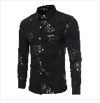 Мужская рубашка с коротким рукавом, приталенная, Camisa Social Masculina Chemise Homme, новинка, летняя мужская однотонная деловая рубашка 6537
