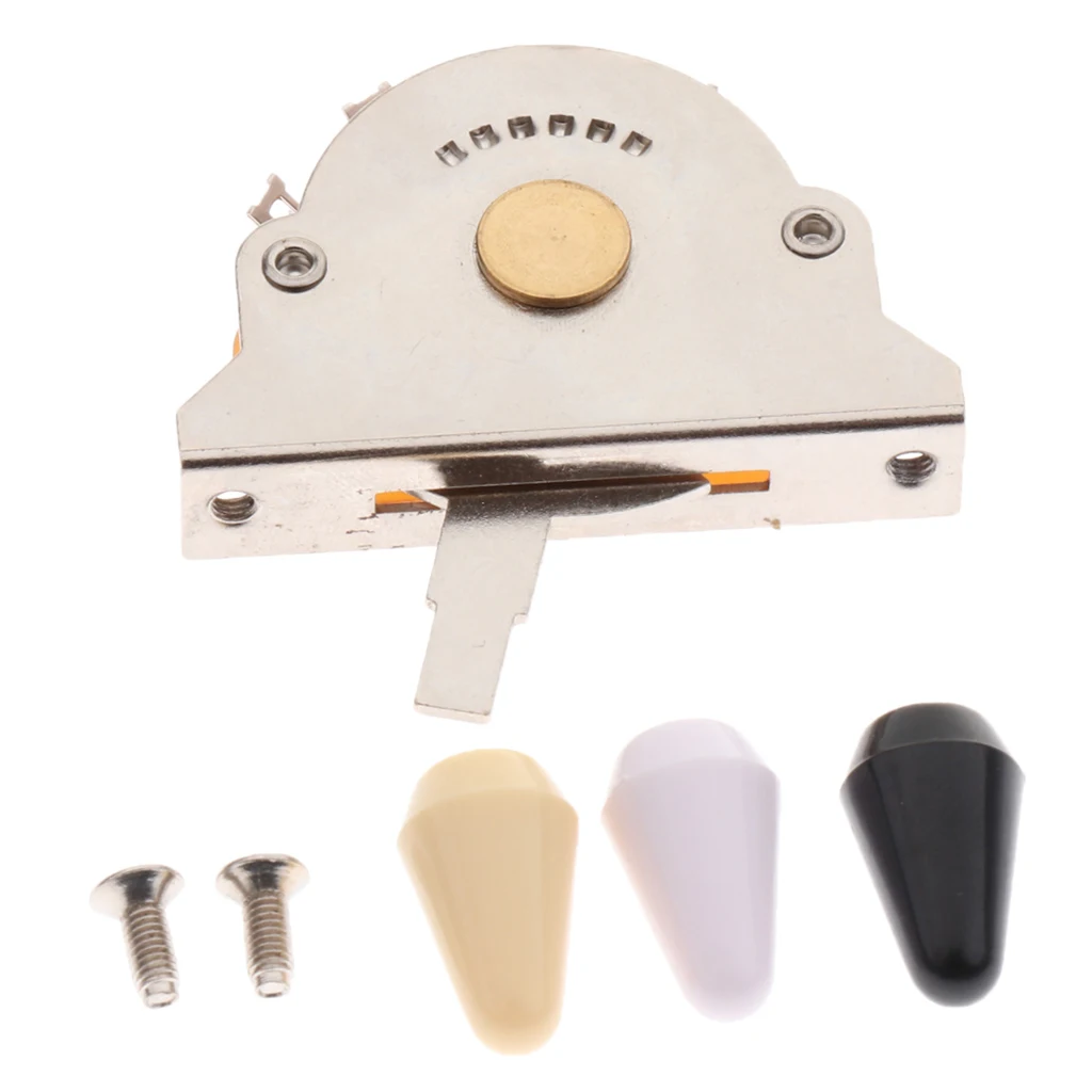 

1 Set Alloy 5-Way Pickup Selector Switch W/ Tips For Electric Guitar