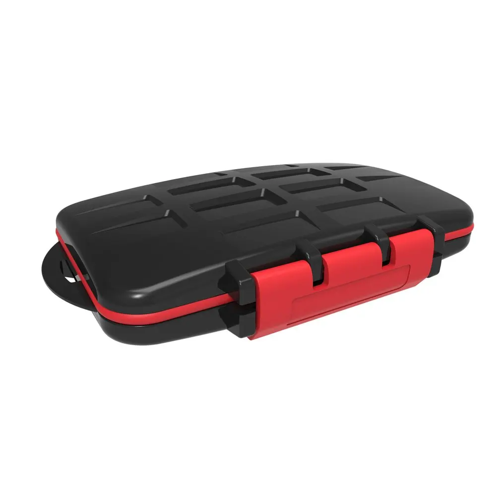 

Memory Card Case Holder for 8 x SD SDHC Cards MC-SD8 Waterproof Anti-shock Wholesale