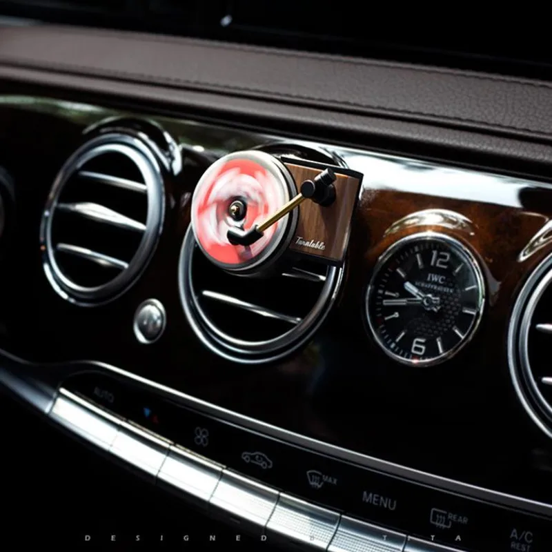 Автомобильный ароматизатор новый милый Виниловый проигрыватель разработанный