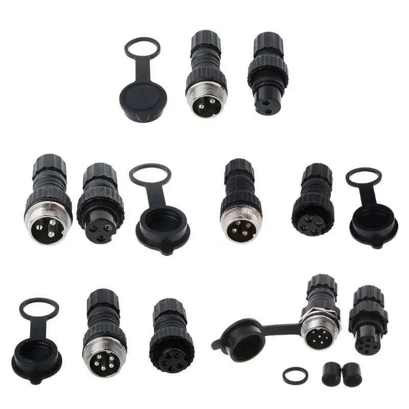 GX16 водонепроницаемый авиационный соединитель розетка датчик 2/3/4/5/6 Pin