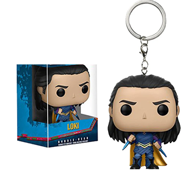 Новое поступление Карманный Брелок FUNKO MARVEL Тор Халк Локи ПВХ экшн фигурки