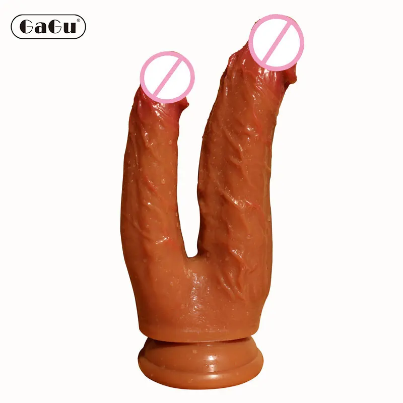 Новый двойной фаллоимитатор GaGu Анальный проникатор большой анальный большая