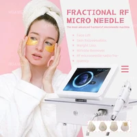 2022 new micro needle fractional rf system microneedle rf fractional portable facial beauty equipment stretch mark acne remova