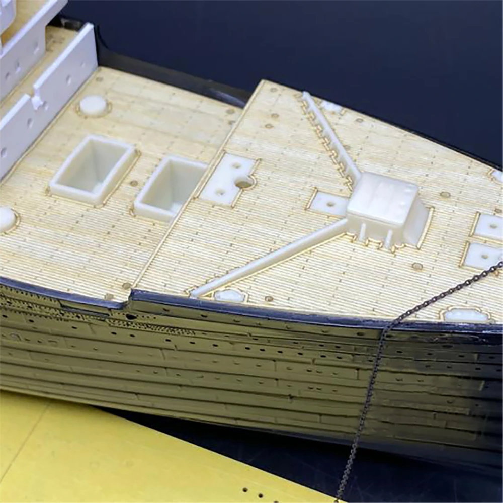 1/350 весы деревянный колода для маскировки лист якорная цепь для майнкрафт 11318 RMS модель «Титаника» Аксессуары