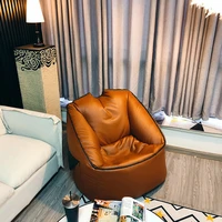 zq bean bag single bedroom recliner leisure balcony arm chair leather tatami sofa