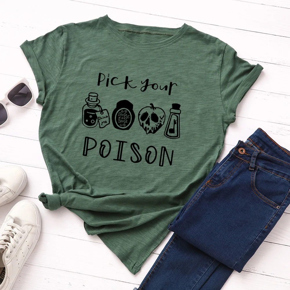 

Oversized S-5XL TShirt Halloween Pattern Women T-Shirt 100% Cotton Women Shirts O Neck Short Sleeve Tees Summer Loose T Shirt