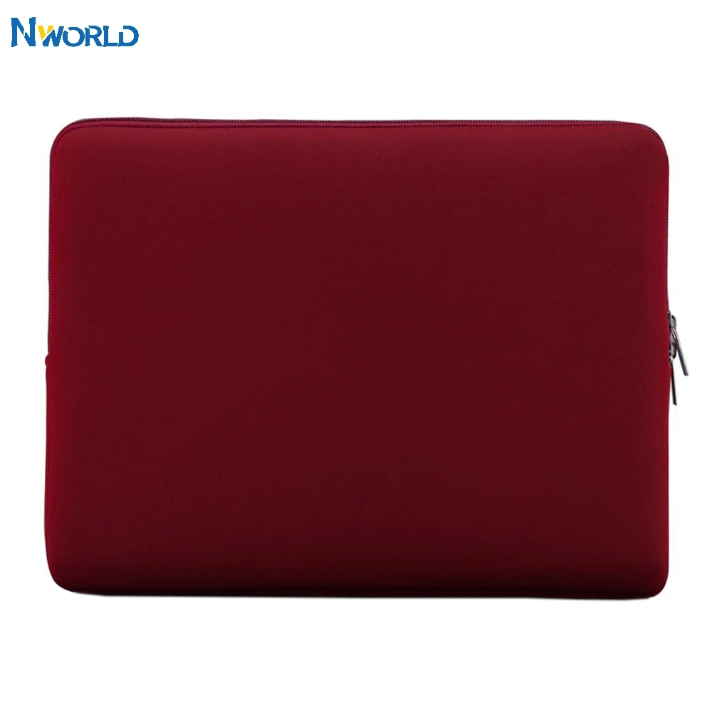 Сумка для ноутбука Nworld мягкий чехол на молнии 14 дюймов Macbook Pro Air hp xiaomi Lenovo Asus|Сумки