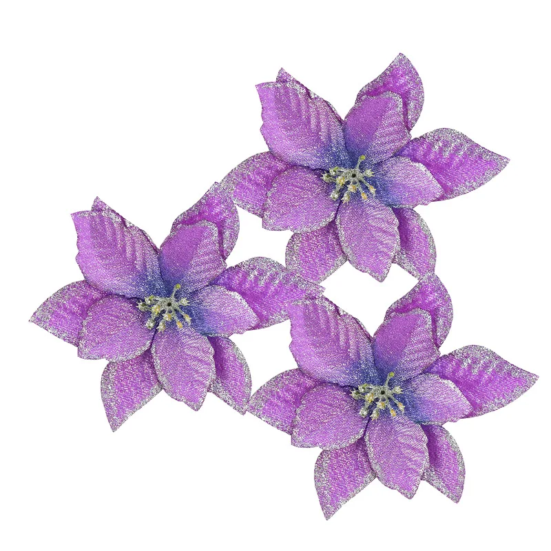 

Искусственные пуансеттии ЗQCXLD, 10 шт.