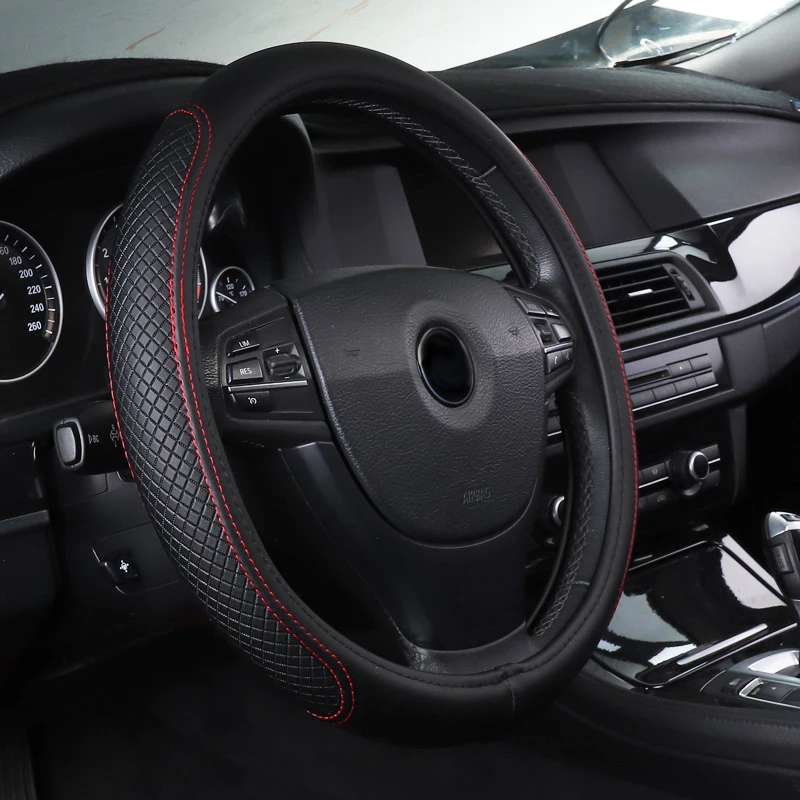 Чехол рулевого колеса автомобиля из искусственной кожи для VW Golf вариант 1 2 3 4 5 6 7