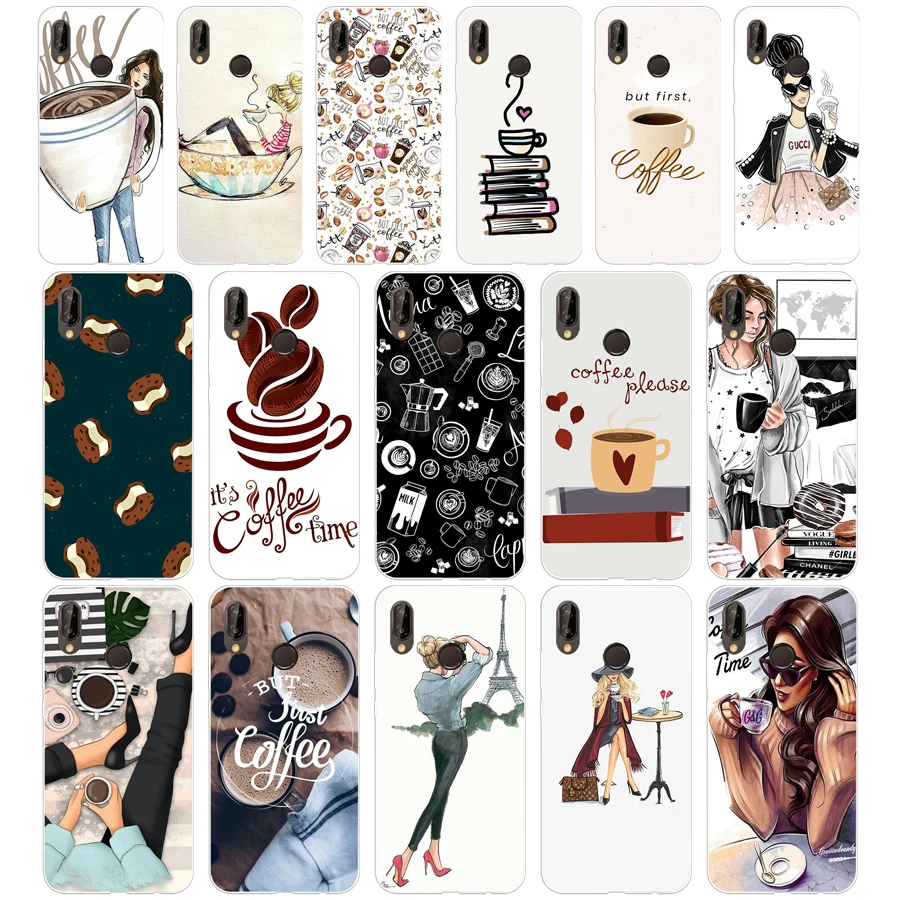 01AA классный летний Силиконовый ТПУ защитный чехол для телефона для huawei P20 30 Pro Lite мягкий чехол