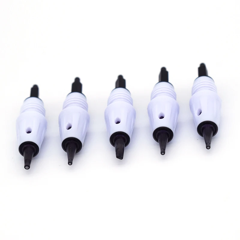 10 шт. винтовой полуперманентный макияж тату иглы картриджи 1/3/5/7/9 ForTattoo пистолет