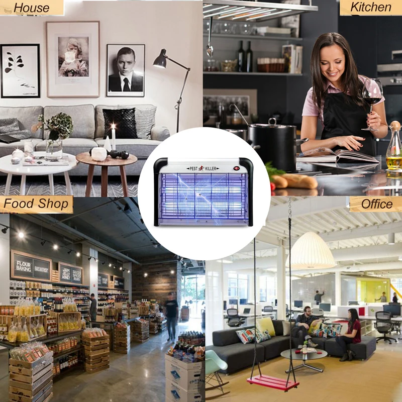 110/220 в Электрический светодиодный светильник убийца от комаров