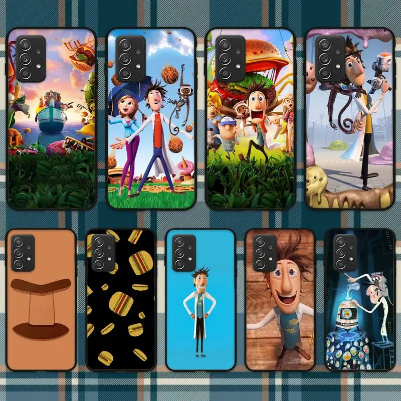 

RUICHI облачный чехол для телефона с рисунком фрикаделек для Samsung Galaxy S10 S20 S21 Note10 20Plus Ultra Shell