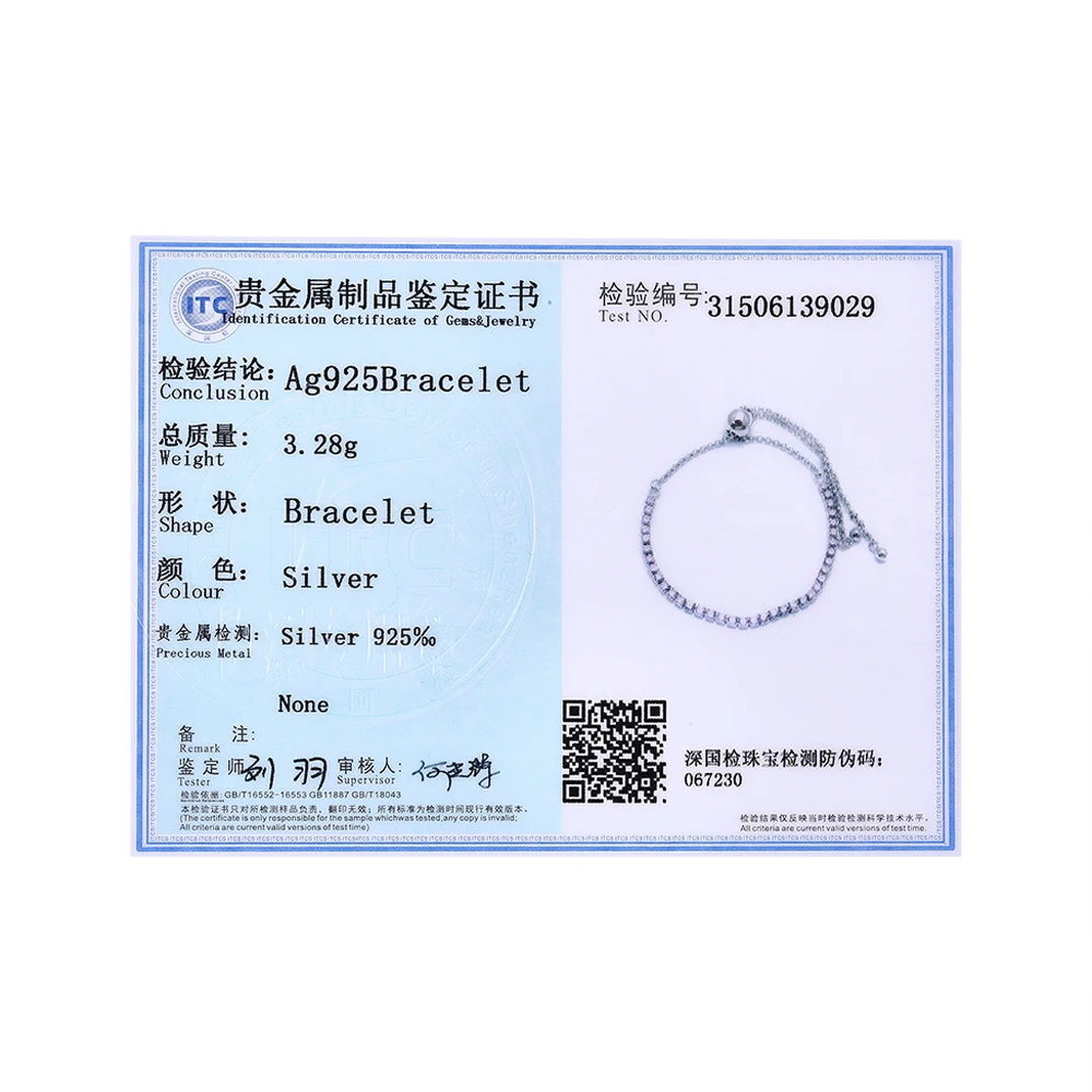 

INALIS S925 Sterling Silver Square Bracelets Women Multicolor Cubic Zircon Adjustable Bracelet Wedding Party Jewelry Recommend