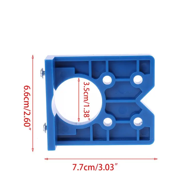 

35mm DIY Locator Accurate Woodworking Mounting Hinge Drilling Jig Guide Door Hole Opener Concealed Cabinet Accessories Tool For