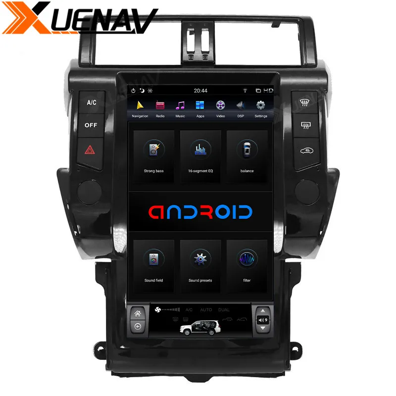 Автомобильный Радио Стерео Авторадио 13 6 дюймов вертикальный экран