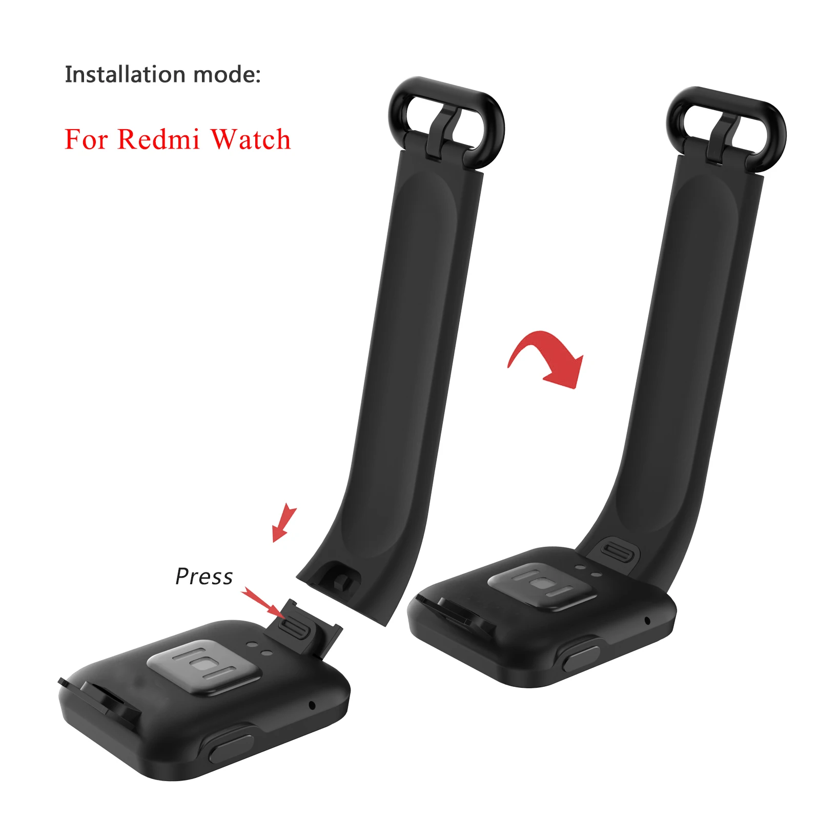 

For XiaoMi Mi Watch Lite Strap Replacement Sport Silicone Bracelet For XiaoMi RedMi Watch Smart Watch Belt Wrist Strap