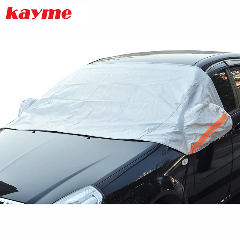 Kayme универсальные автомобильные получехлы солнцезащитный колпак для укладки