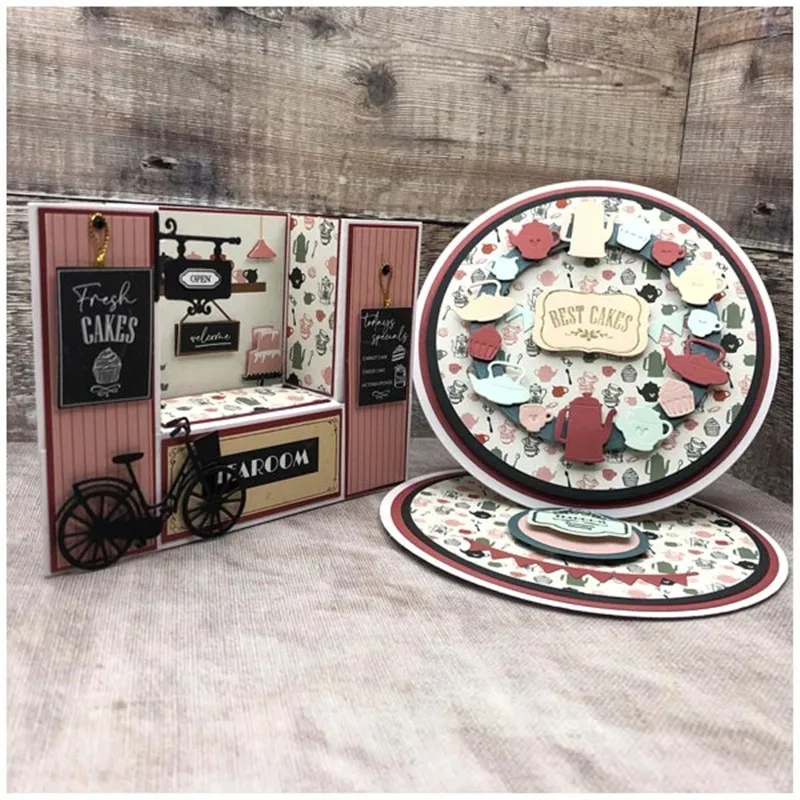 Новинка 2021 г. металлические Вырубные штампы и Скрапбукинг для изготовления