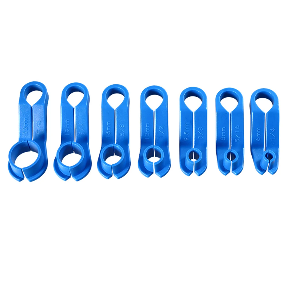 

7 Pcs/set Automobile Vehicles AC Line Disconnect Tool Set Fuel Line Removal Tool Replacement Fuel Line Angled Disconnect Tool
