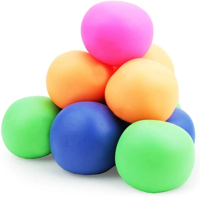 

Fidget Toys 6/6.5cm Stress Relief Balls for Kids Adults Creative 7cm Rainbow Antistress Ball Color Changing Squeezing Toys