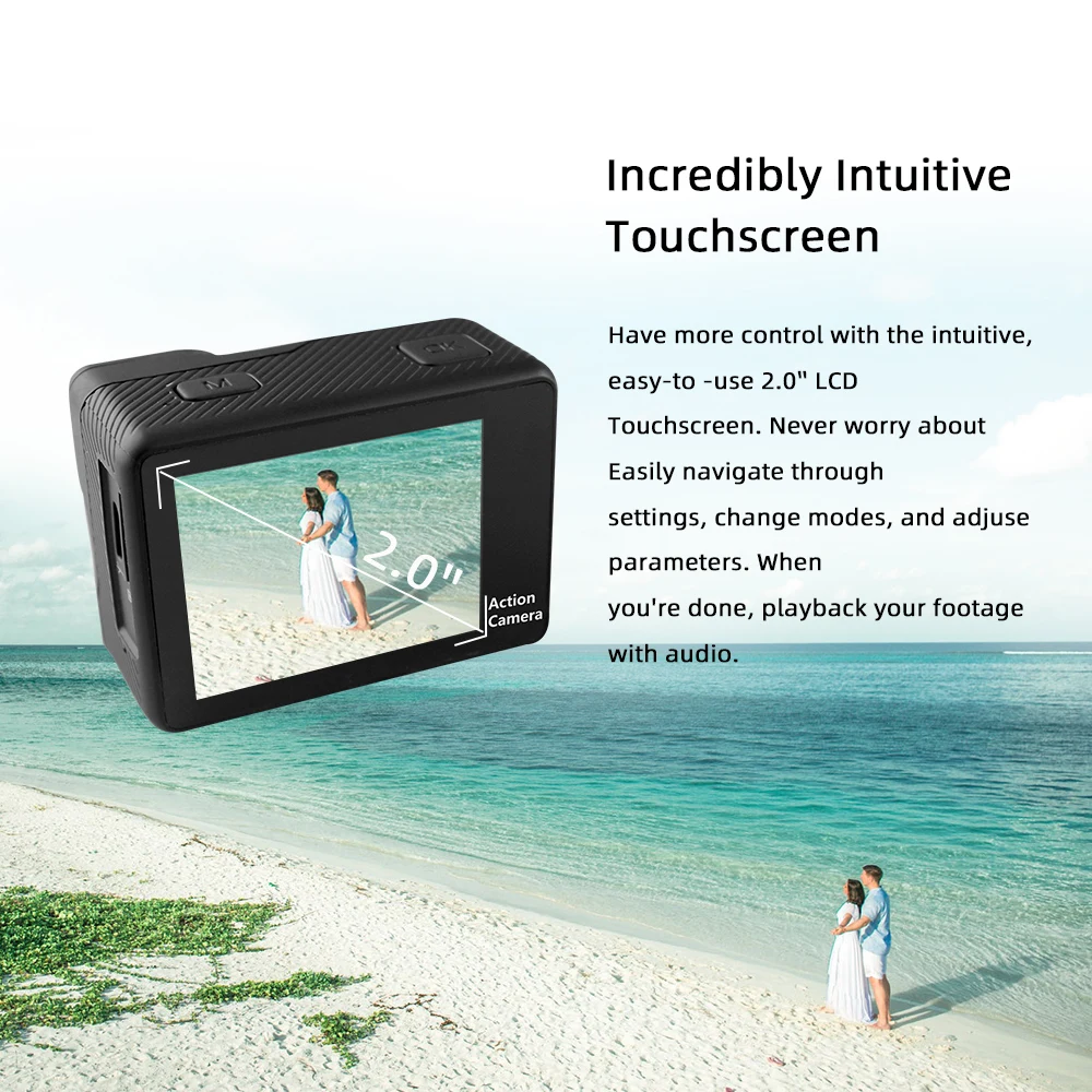 Go Mount Pro экшн спортивная видеокамера Ultra HD 4K WiFi Пульт дистанционного управления видеокамера DVR DV водонепроницаемый чехол Аксессуары