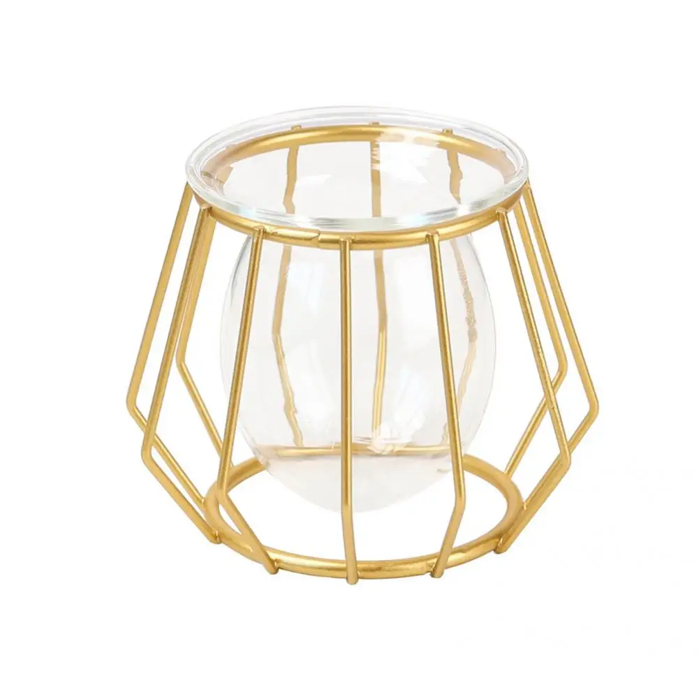 

Glass Pretty Simple Decorative Flower Vase Two Colors Optional Plant Vase Simple for Office