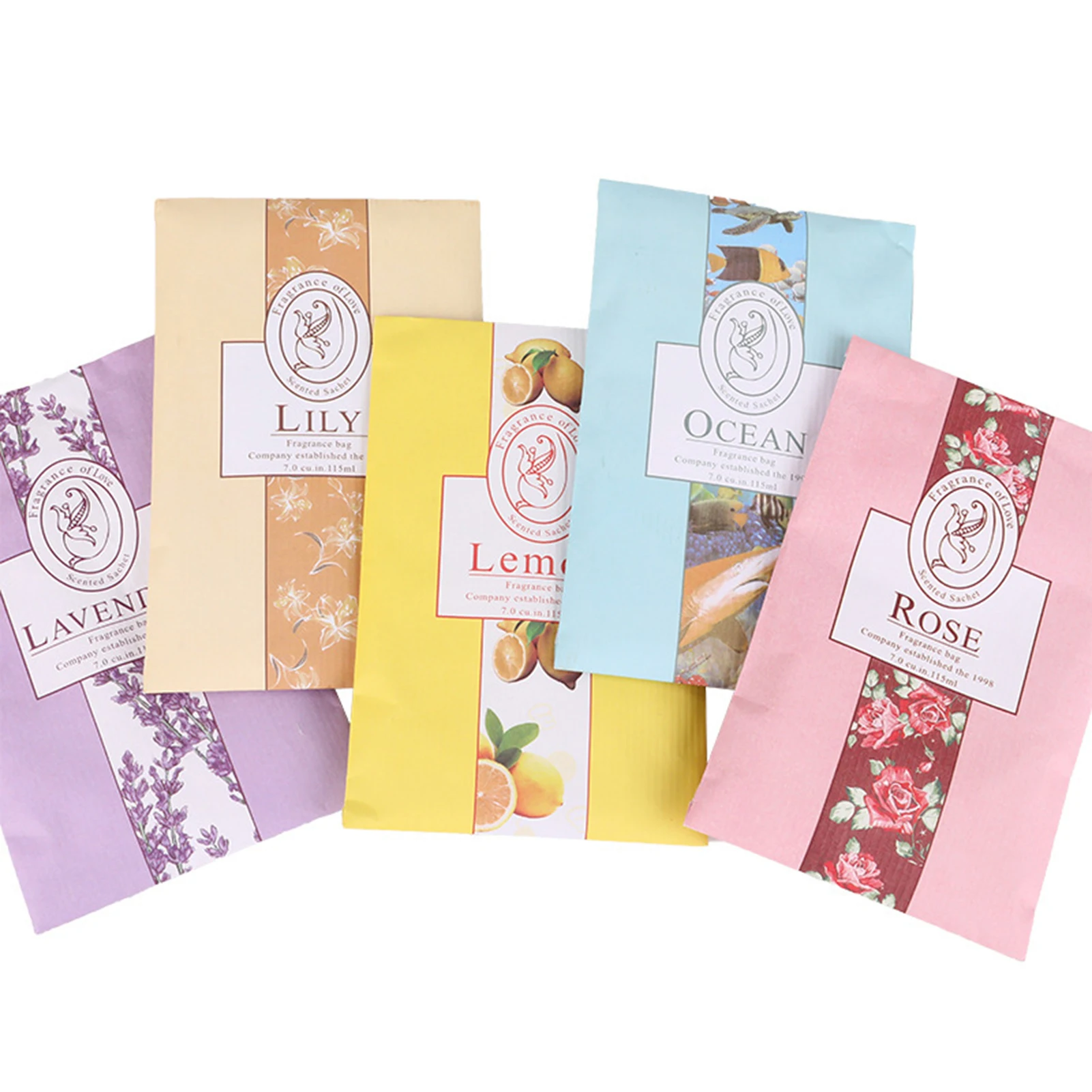 6PCS Cupboard Hangable Aromas Bags Pouch Air Freshener Fragrance Sachet Wardrobe Home Drawer Deodorization Bag | Дом и сад