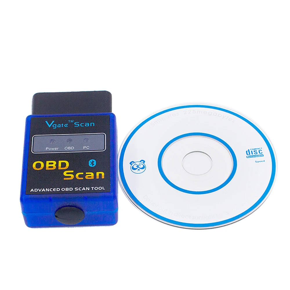 Сканер кодов PIC18F25K80 OBD2 Vgate ELM327 Bluetooth V1.5 OBDII ELM 327 Диагностический инструмент для
