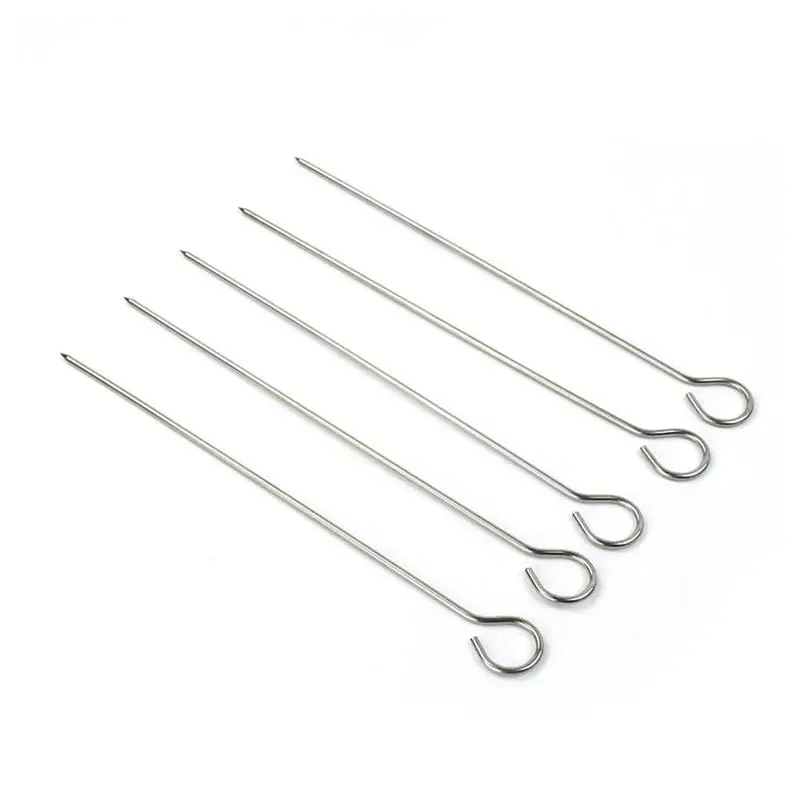 Портативная Регулируемая подставка для игл держатель гриля кемпинга сбора