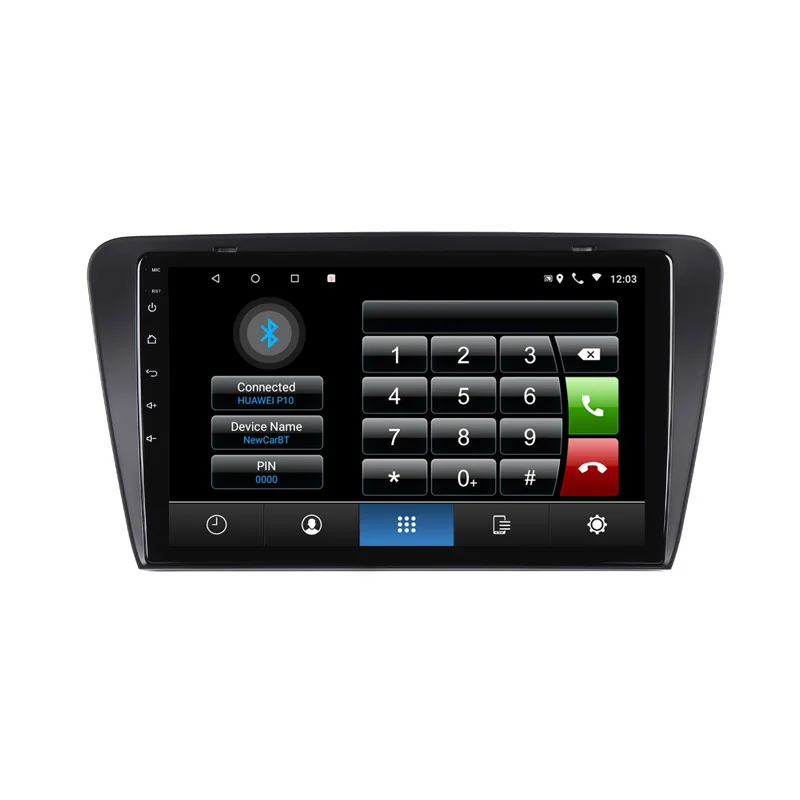 9 "4G RAM 8 ядер Android DVD GPS навигация для SKODA OCTAVIA 2014 2015 2016 2017 аудио стерео