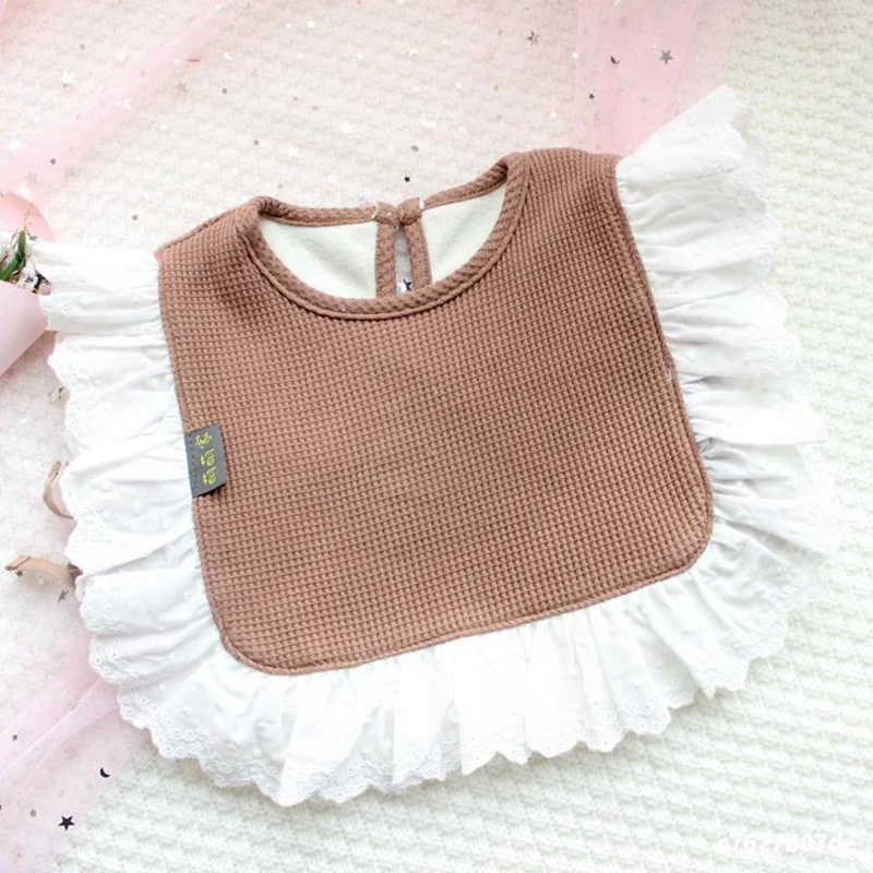 Корейская хлопковая марлевая нагрудник для маленьких девочек модная милая