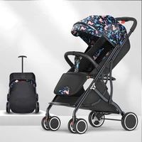 6kg lightweight luxury baby stroller 3 in 1 portable high landscape reversible stroller hot mom pink stroller travel pram