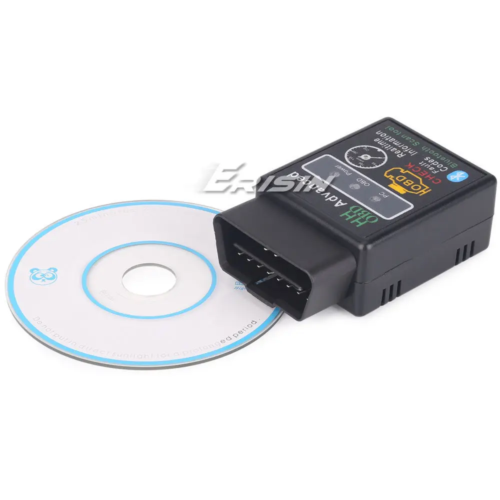 Автомобильный диагностический модуль ES360 Erisin Torque ELM327 V1.5 OBD2 Bluetooth для телефонов