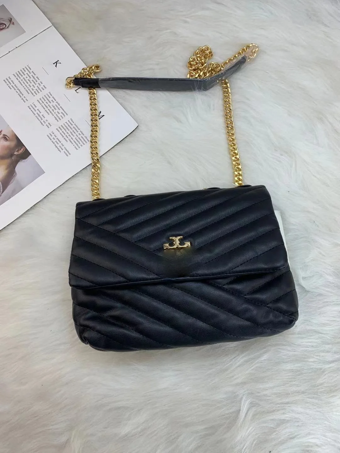 Новинка 2021 женская сумка с вышивкой и цепочкой Европейская американская мода