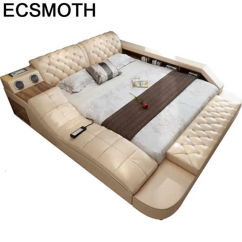 Комната Yatak мобильный Letto Matrimoniale Bett Тоторо Meuble De Martin Matrimonio кожаная мебель для