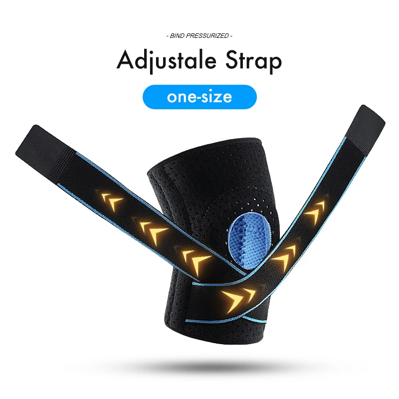 Наколенники дышащие Нескользящие протектор для колена пружинный усилитель