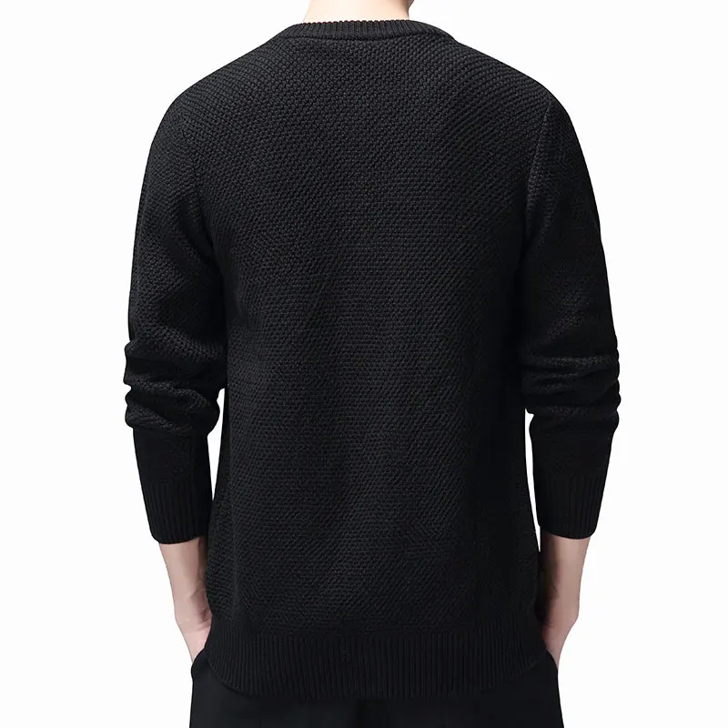 Классический кардиган свитер Мужской Повседневный Мужское пальто на пуговицах