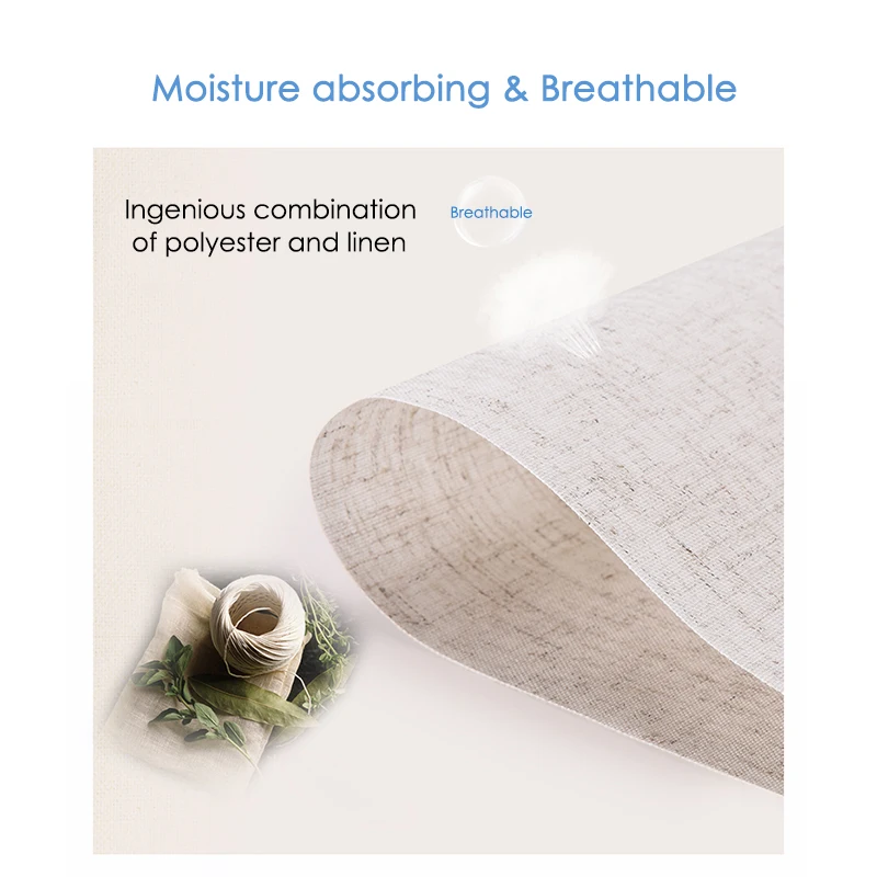 SUNFREE оконные роликовые жалюзи без сверления льняной дневной свет и